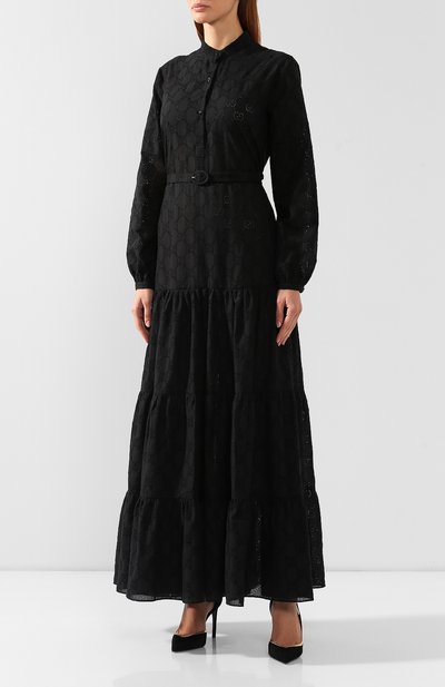 Хлопковое платье GUCCI, арт. 569021/ZABI8, фото 3