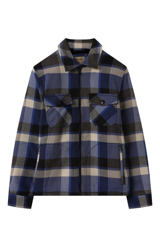 Хлопковая куртка-рубашка Woolrich