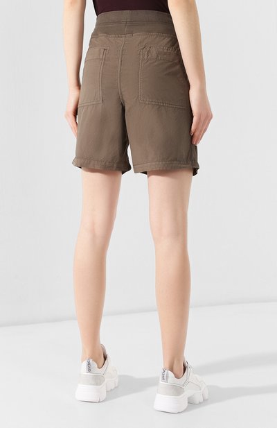 Хлопковые шорты JAMES PERSE хаки цвета по цене 28400 руб., арт. WPR4248, фото 4 Хлопковые шорты JAMES PERSE, арт. WPR4248, фото 4