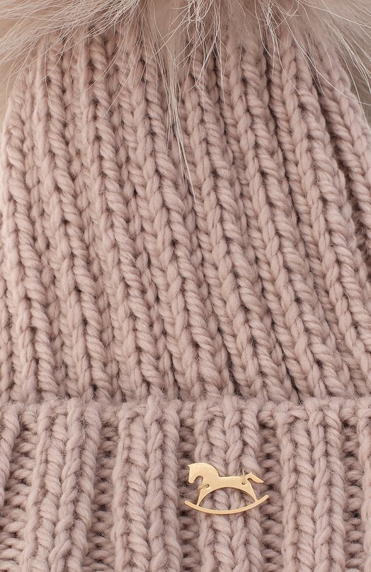 Шерстяная шапка Casilda y Jimena Розовый, фото 3