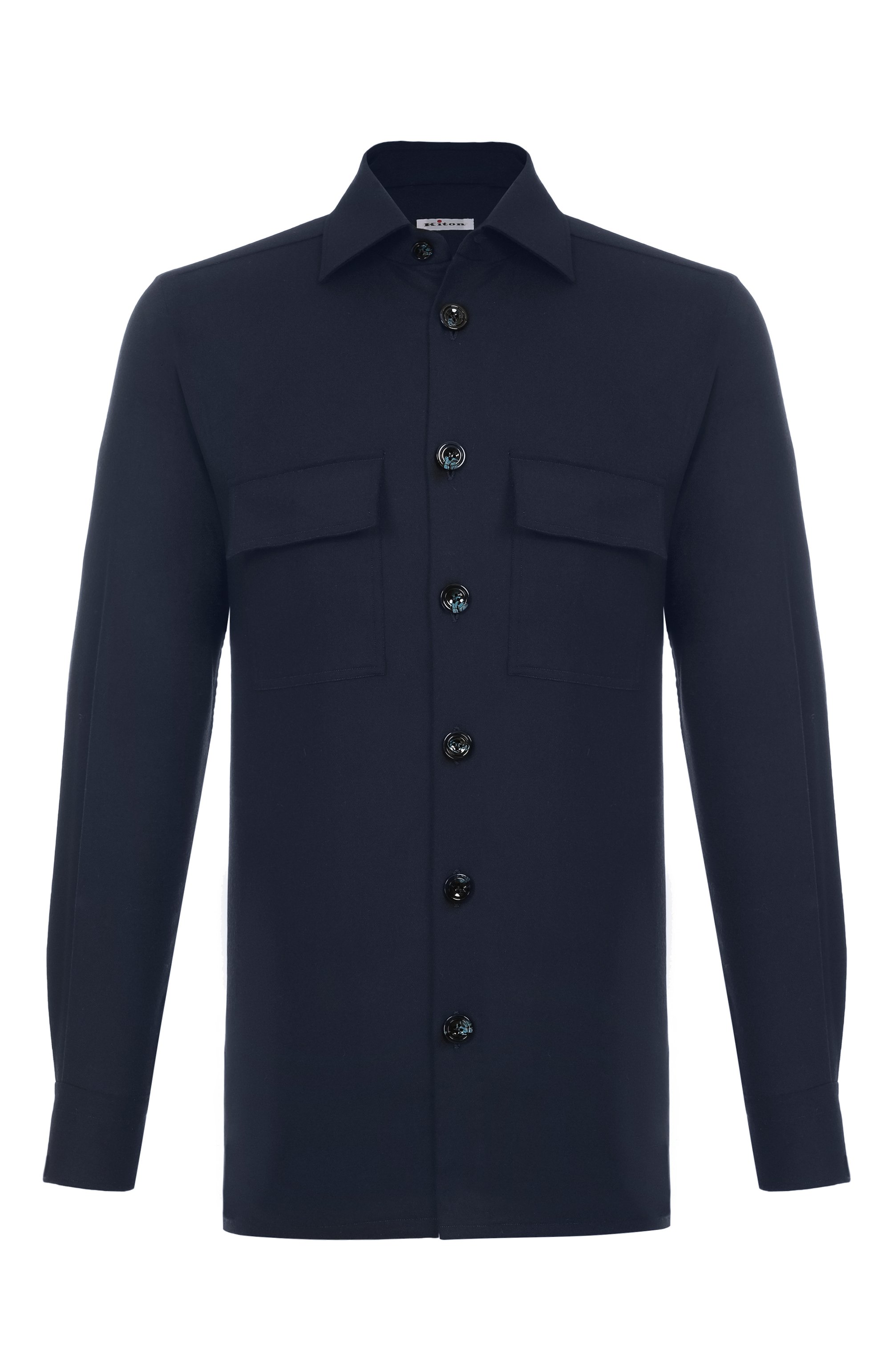 Шерстяная рубашка KITON, арт. UMC016K0124G05, фото 1