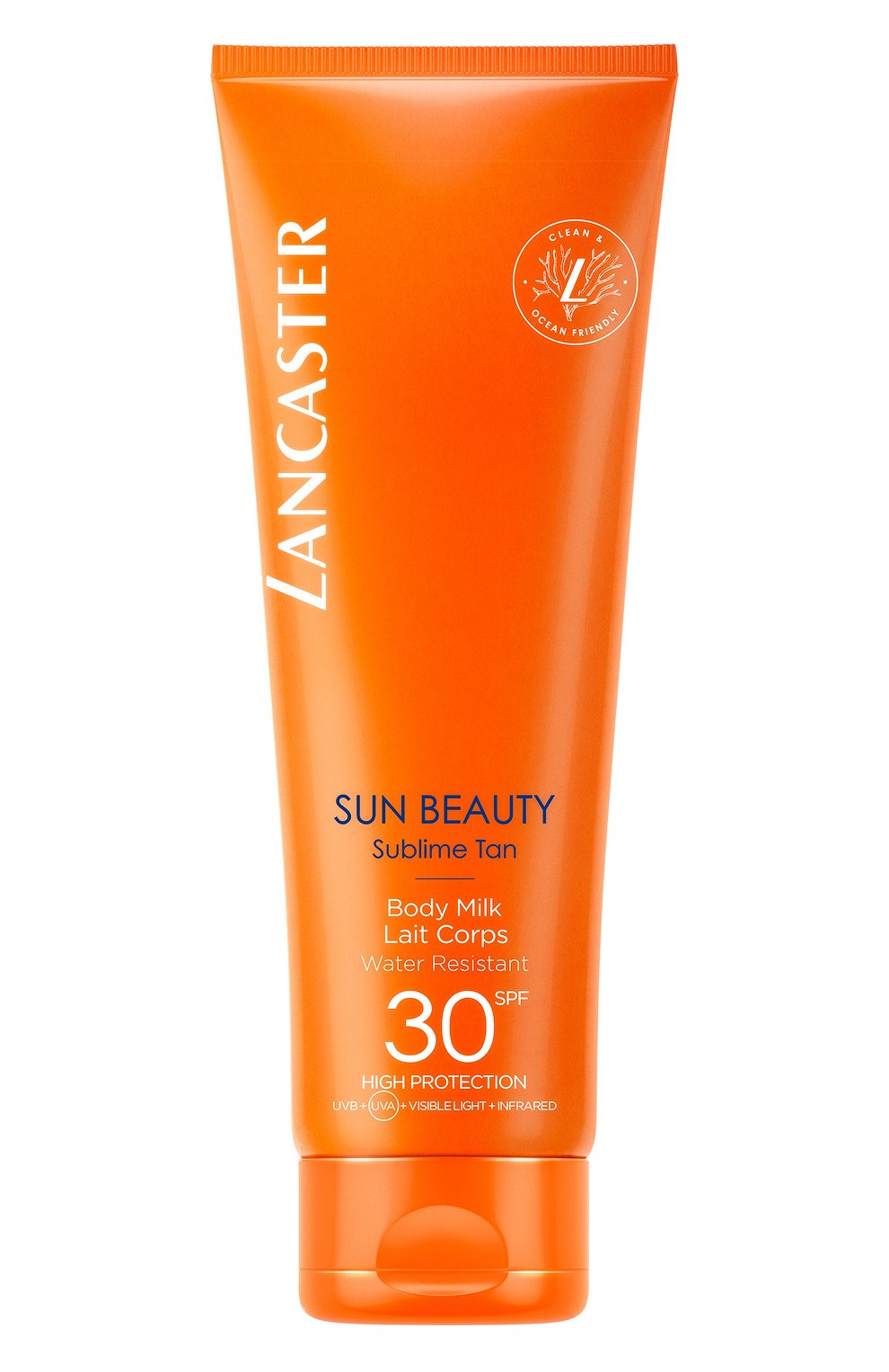 Нежное молочко великолепный загар sun beauty sublime tan body milk spf 30 (250ml) LANCASTER, арт. 3616302022595, фото 1