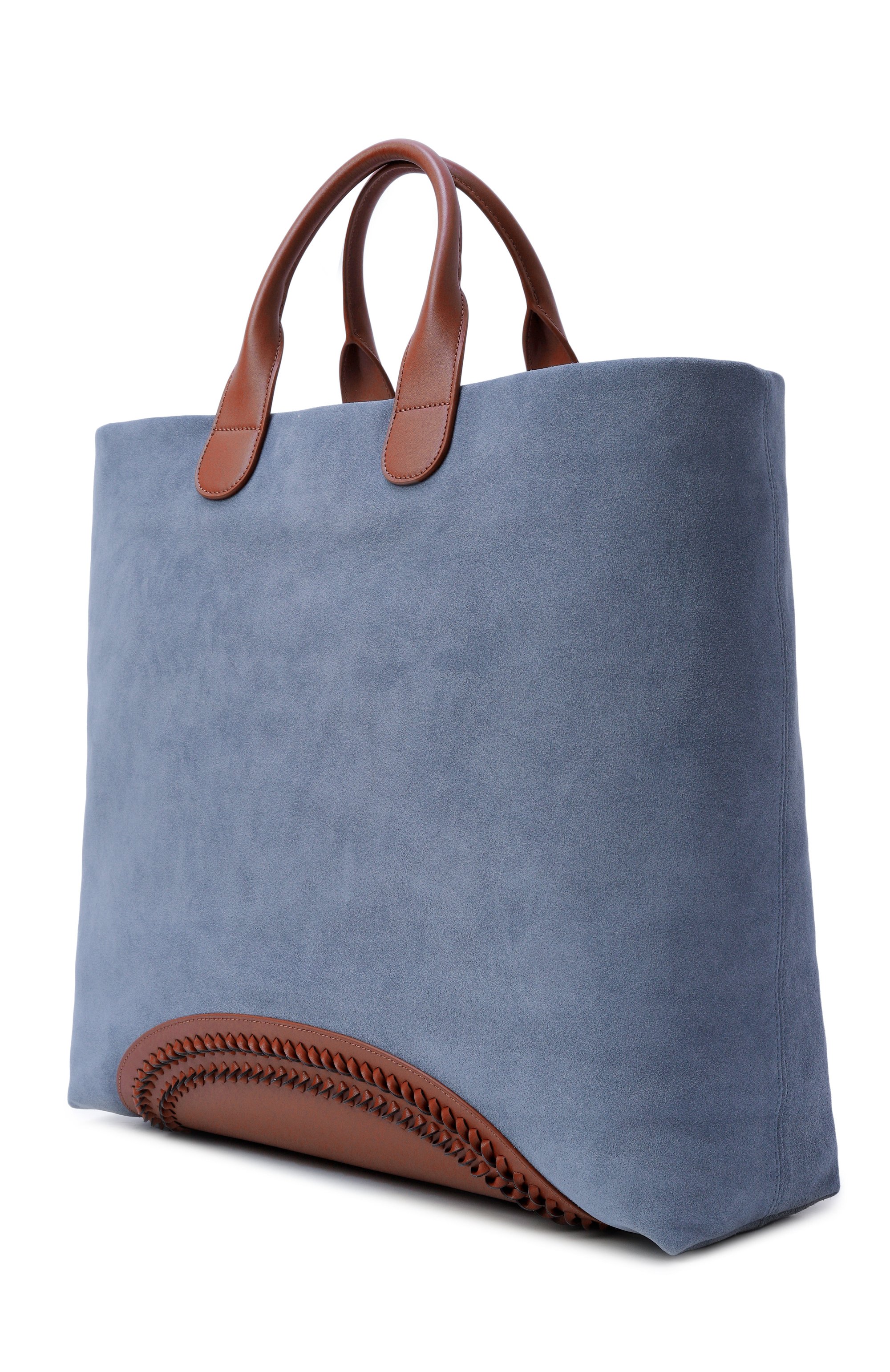 Сумка-тоут icon EMPORIO ARMANI голубого цвета по цене 99950 руб., арт. EM005885/AF25634, фото 3 Сумка-тоут icon EMPORIO ARMANI, арт. EM005885/AF25634, фото 3