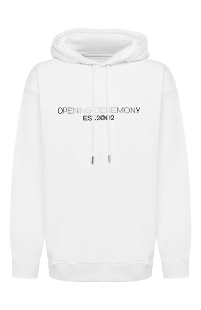 Хлопковое худи OPENING CEREMONY, арт. YMBB001F20FLE007, фото 1