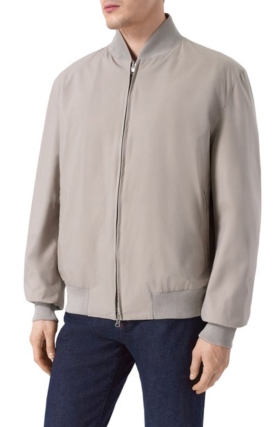 Бомбер из хлопка и кашемира CORTIGIANI, арт. 2AG623, фот�о 3