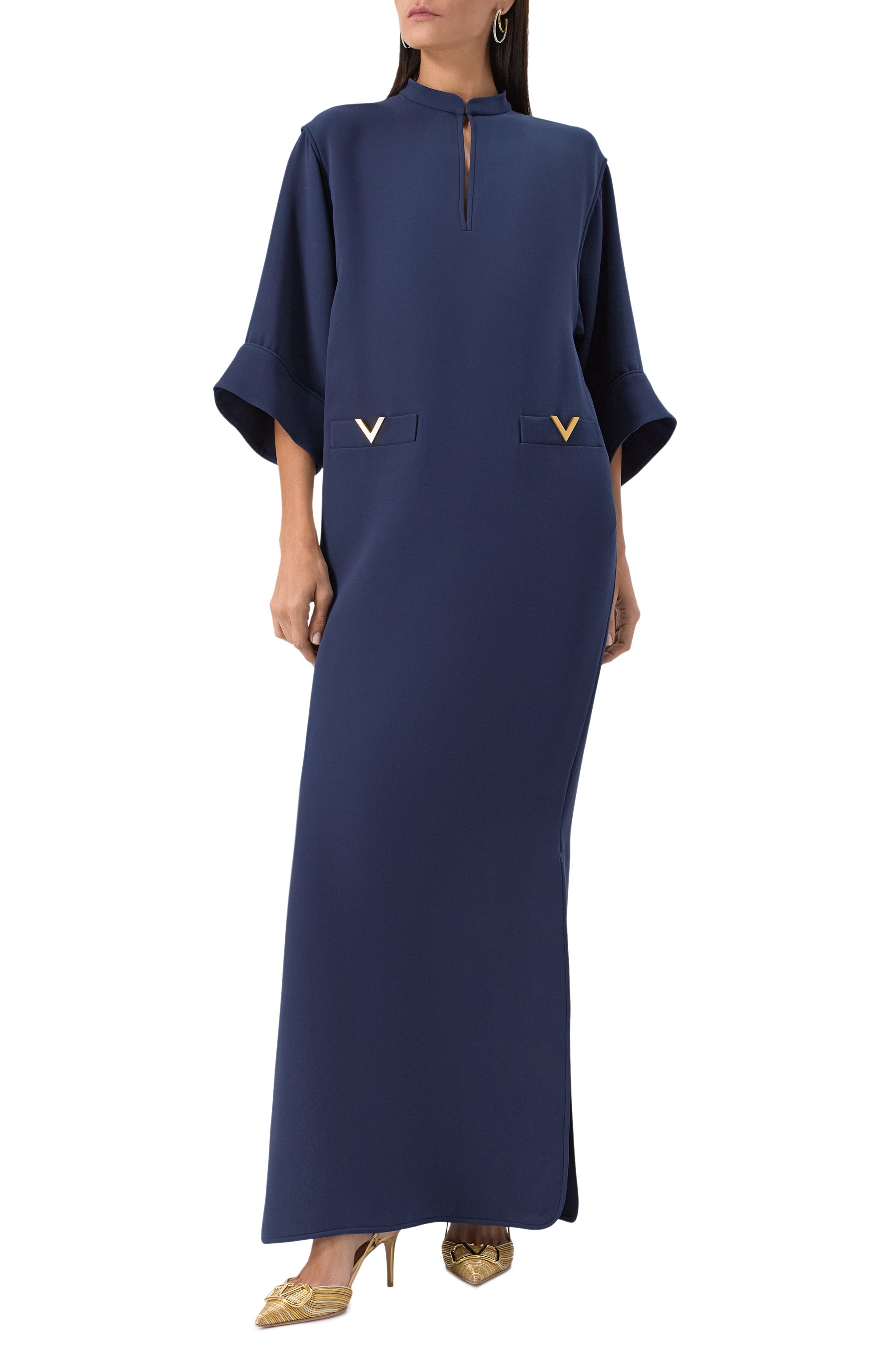 Шелковое платье VALENTINO, арт. 6B3VDKQ51MM, фото 2