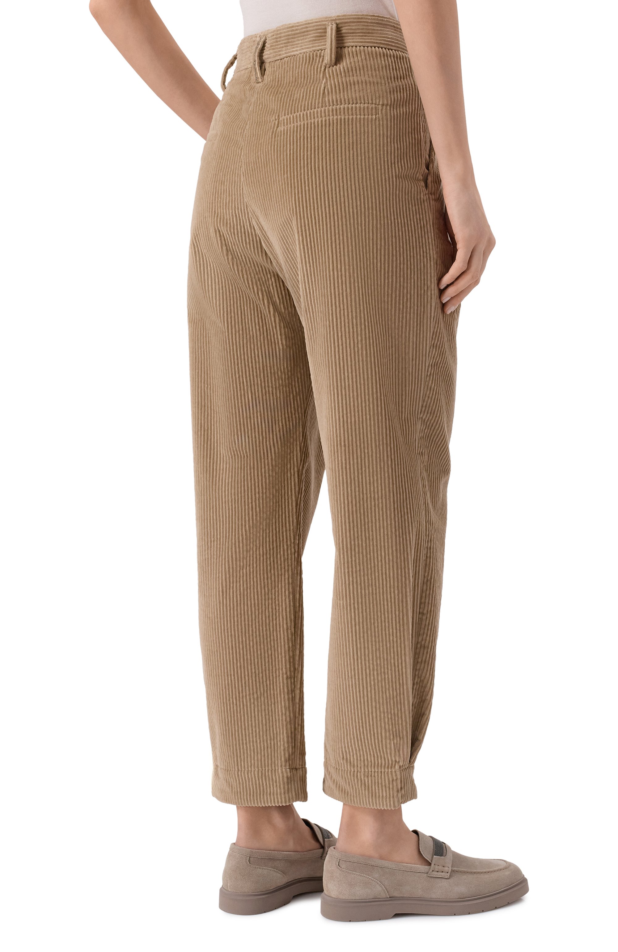 Вельветовые брюки BRUNELLO CUCINELLI, арт. MA180P8797, фото 4