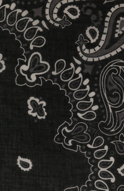 Хлопковый платок DESTIN черного цвета по цене 4695 руб., арт. DDS3MAT/C0TBA, фото 5 Хлопковый платок DESTIN, арт. DDS3MAT/C0TBA, фото 5