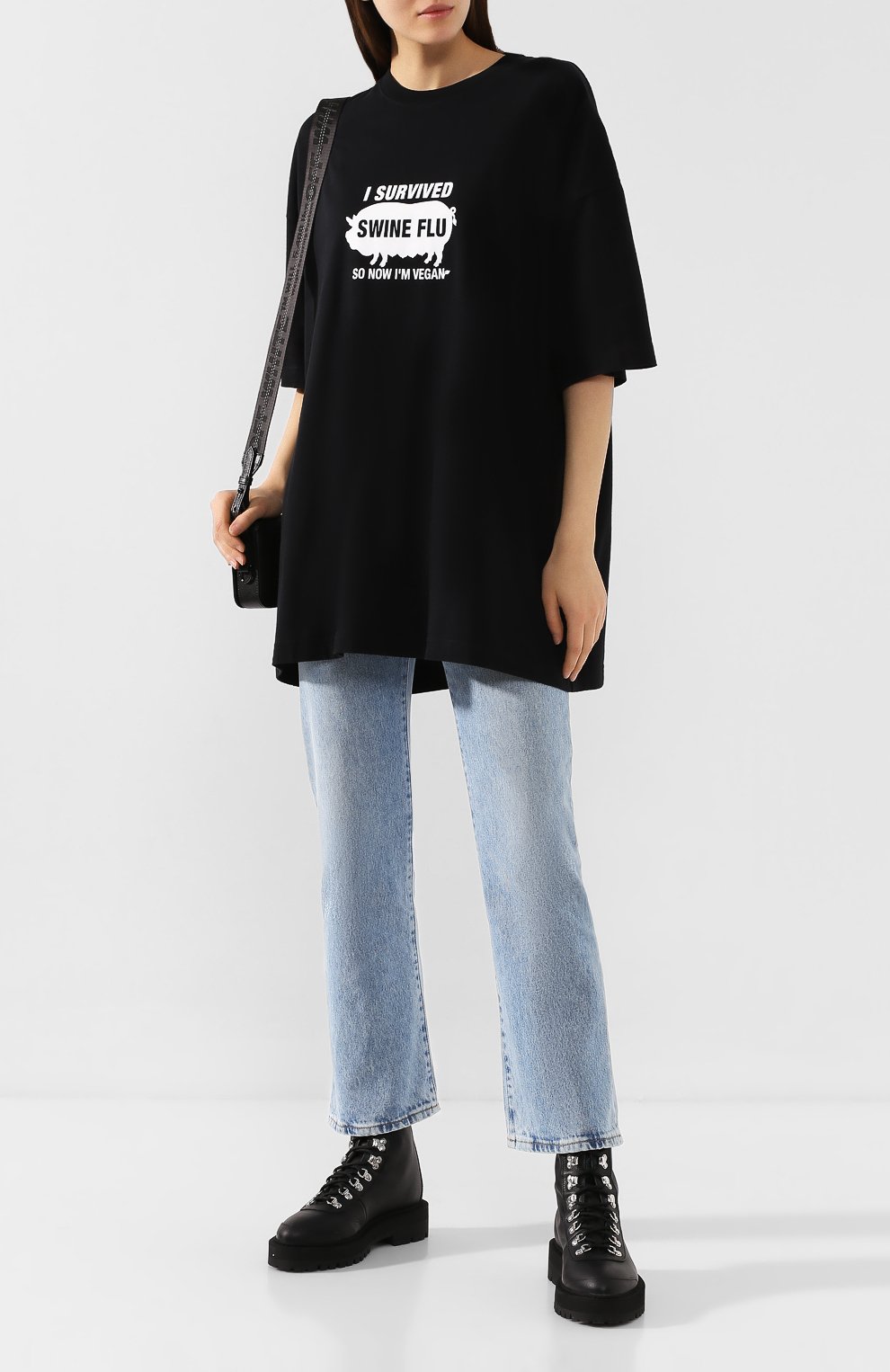 Хлопковая футболка VETEMENTS, арт. UAH20TR679/W, фото 2