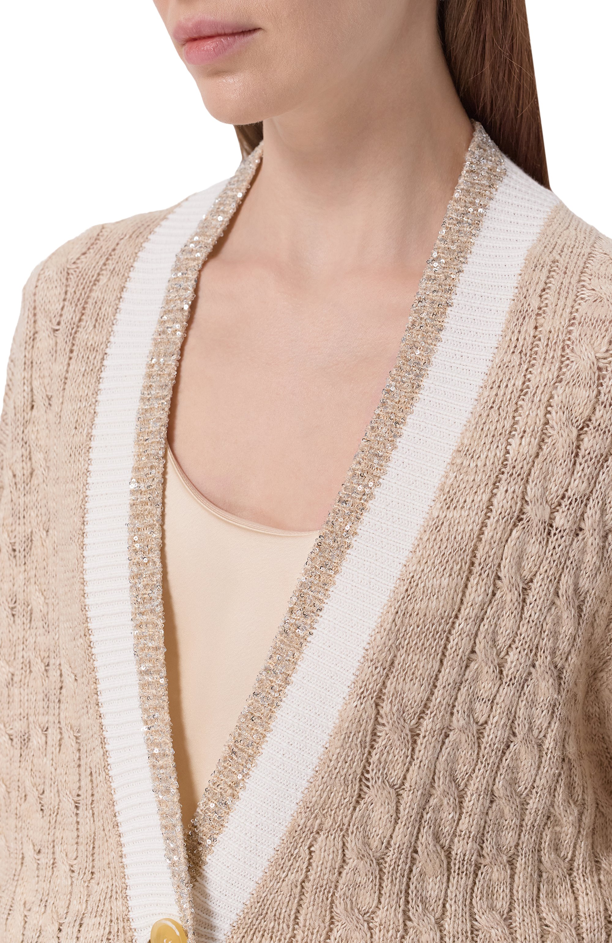 Кардиган BRUNELLO CUCINELLI, арт. MWA576306, фото 5