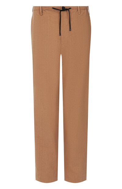 Мужские брюки изо льна и вискозы DRIES VAN NOTEN, арт. 251-020906-1339