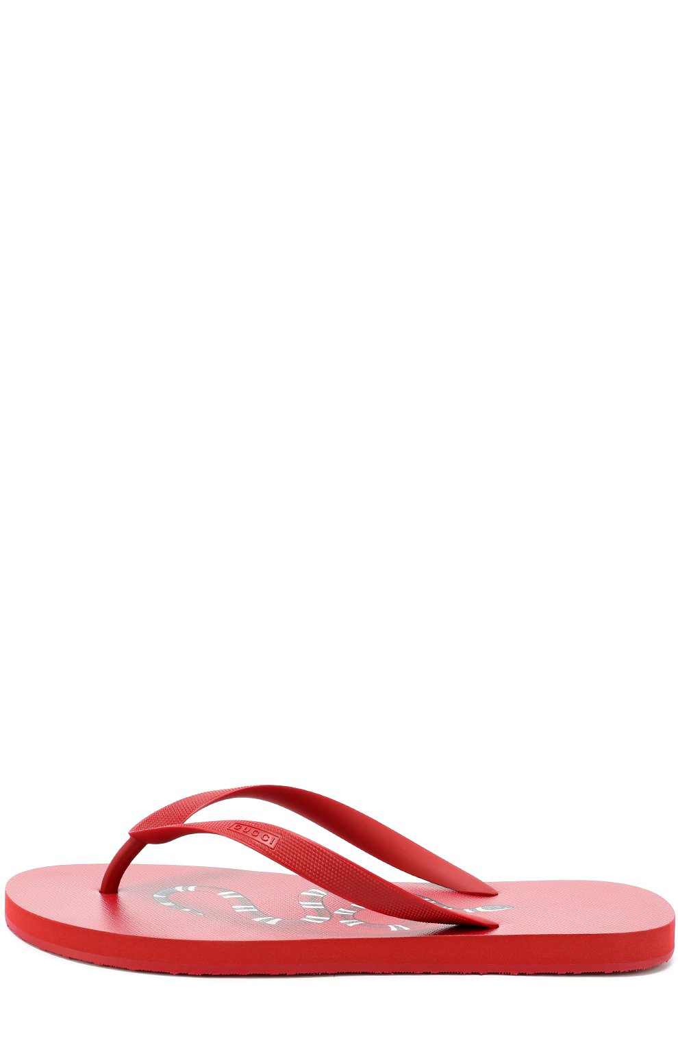 Резиновые шлепанцы на подошве с принтом GUCCI, арт. 456195/JCCF0, фото 3