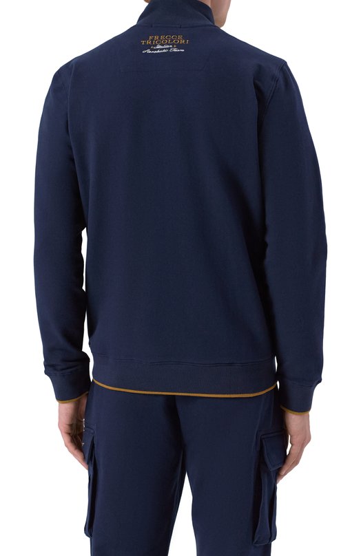 Хлопковая толстовка Aeronautica Militare FE2062UF00662 Синий  FE2062UF00662 Фото 4