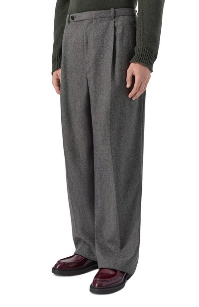 Шерстяные брюки JIL SANDER, арт. J22KA0372/J40333, фото 3