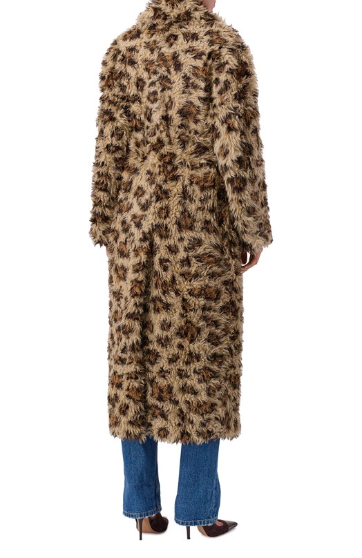 Шуба MSGM 3941MDC16/257606 Леопардовый  3941MDC16/257606 Фото 4