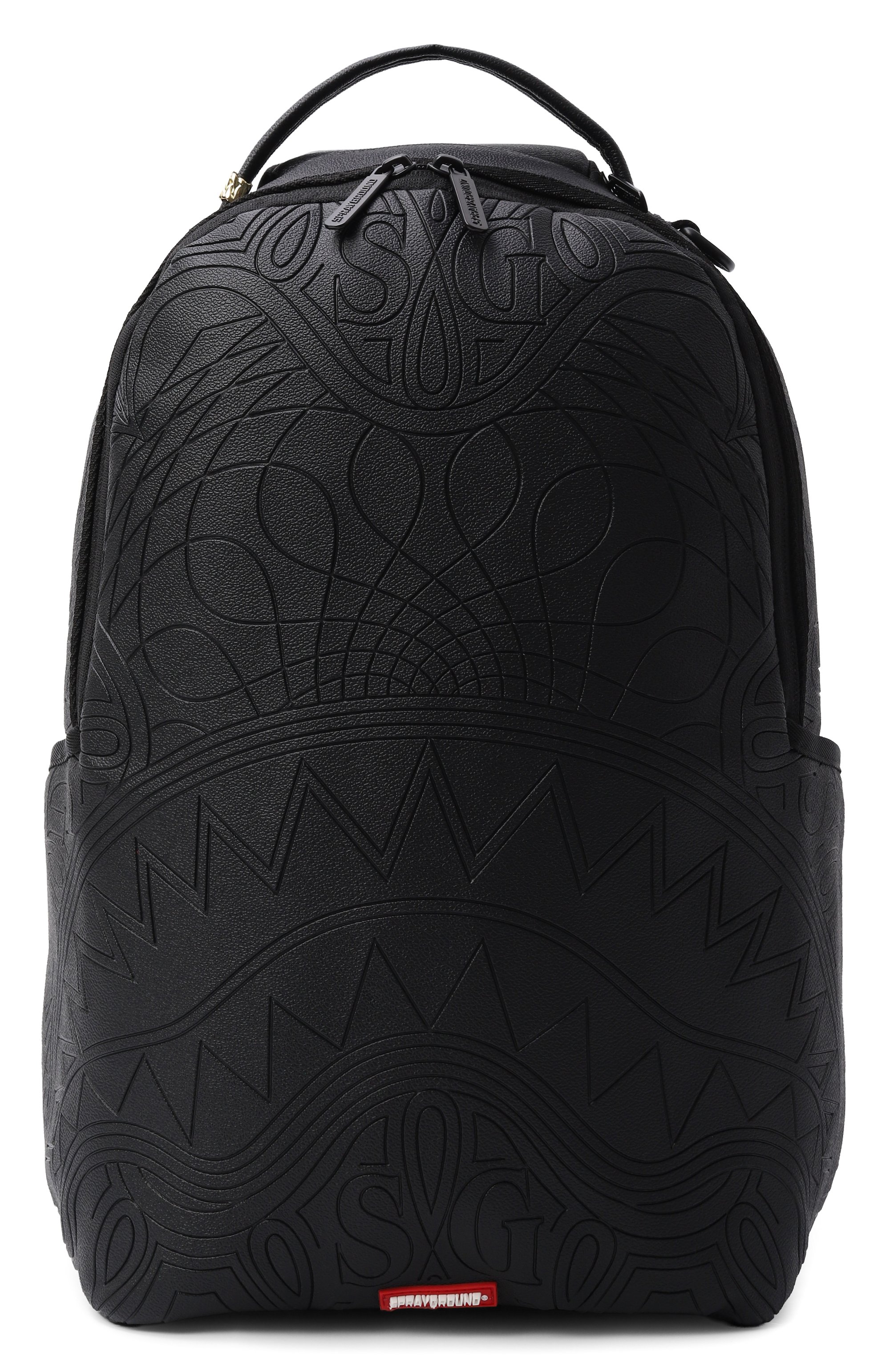 Рюкзак tonal monogram emboss shark SPRAYGROUND, арт. 910B6950NSZ/T0NAL M0N0GRAM EMB0SS SHARK BACKPACK, фото 1