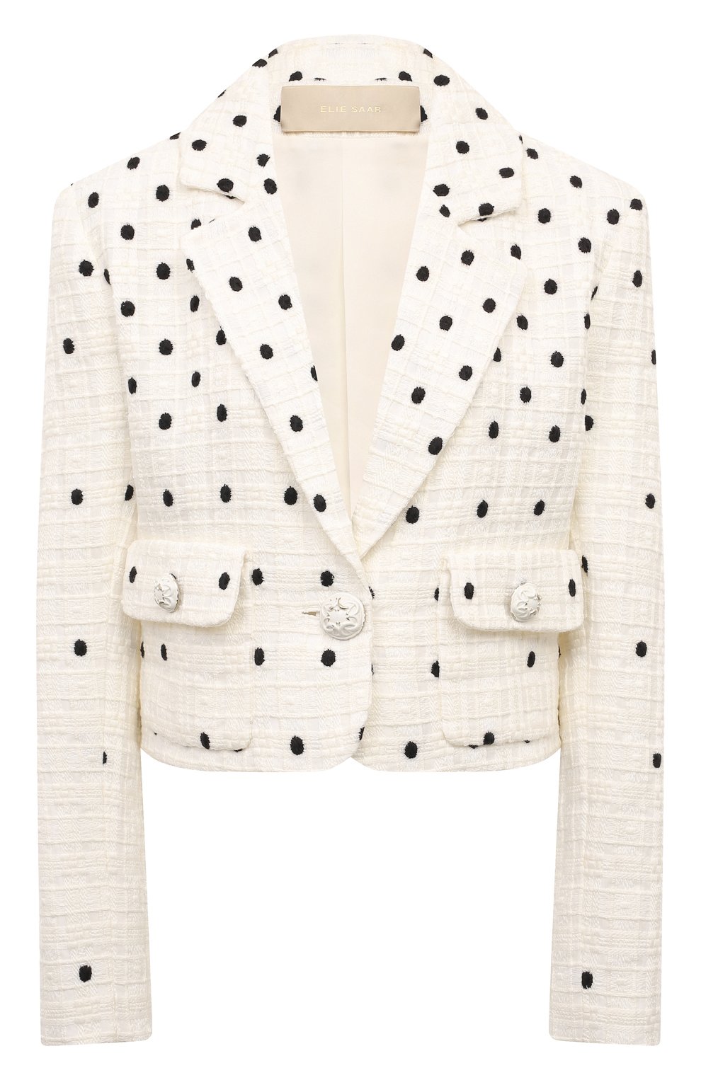 Твидовый жакет ELIE SAAB, арт. J0013N, фото 1