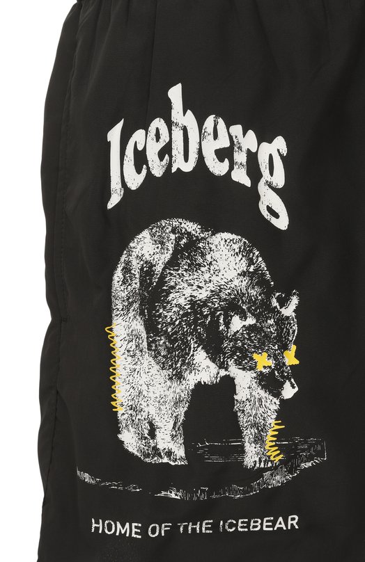 Плавки-шорты Iceberg ICE25MBS03 Чёрный  ICE25MBS03 Фото 4