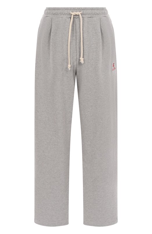 Хлопковые брюки AECA WHITE AWCMFWBDBPLSO001C0.GREY (M) Серый AWCMFWBDBPLSO001C0.GREY (M)
