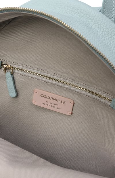 Рюкзак nory COCCINELLE бирюзового цвета по цене 36225 руб., арт. E1 U45 14 02 01, фото 5 Рюкзак nory COCCINELLE, арт. E1 U45 14 02 01, фото 5