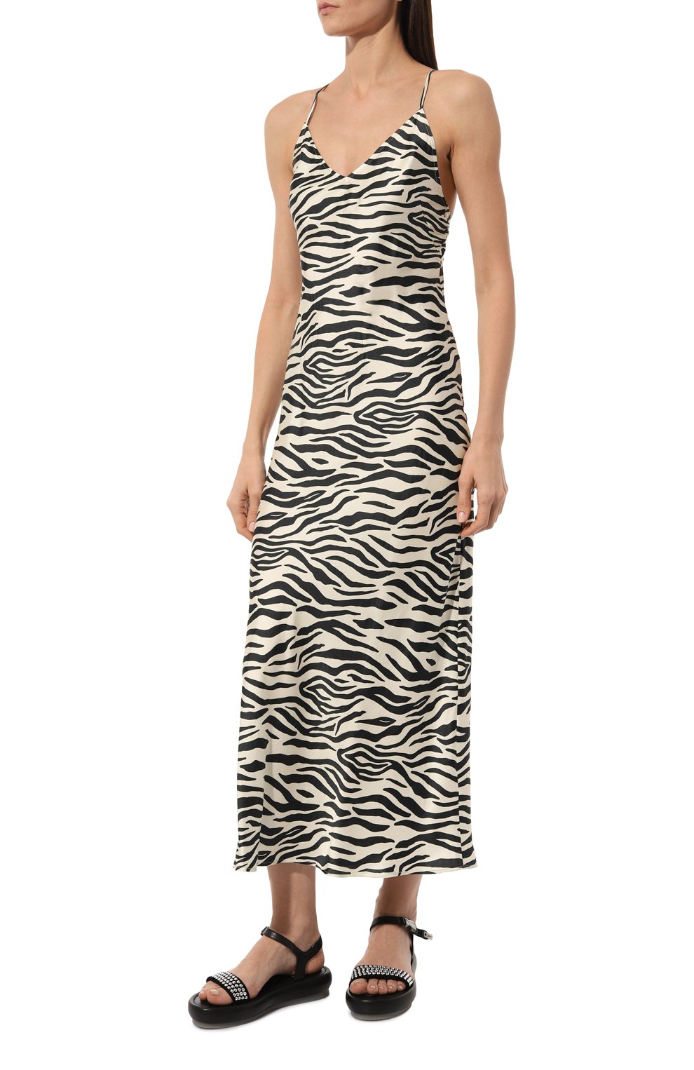 Атласное платье MC2 SAINT BARTH, арт. EYDIS, фото 3