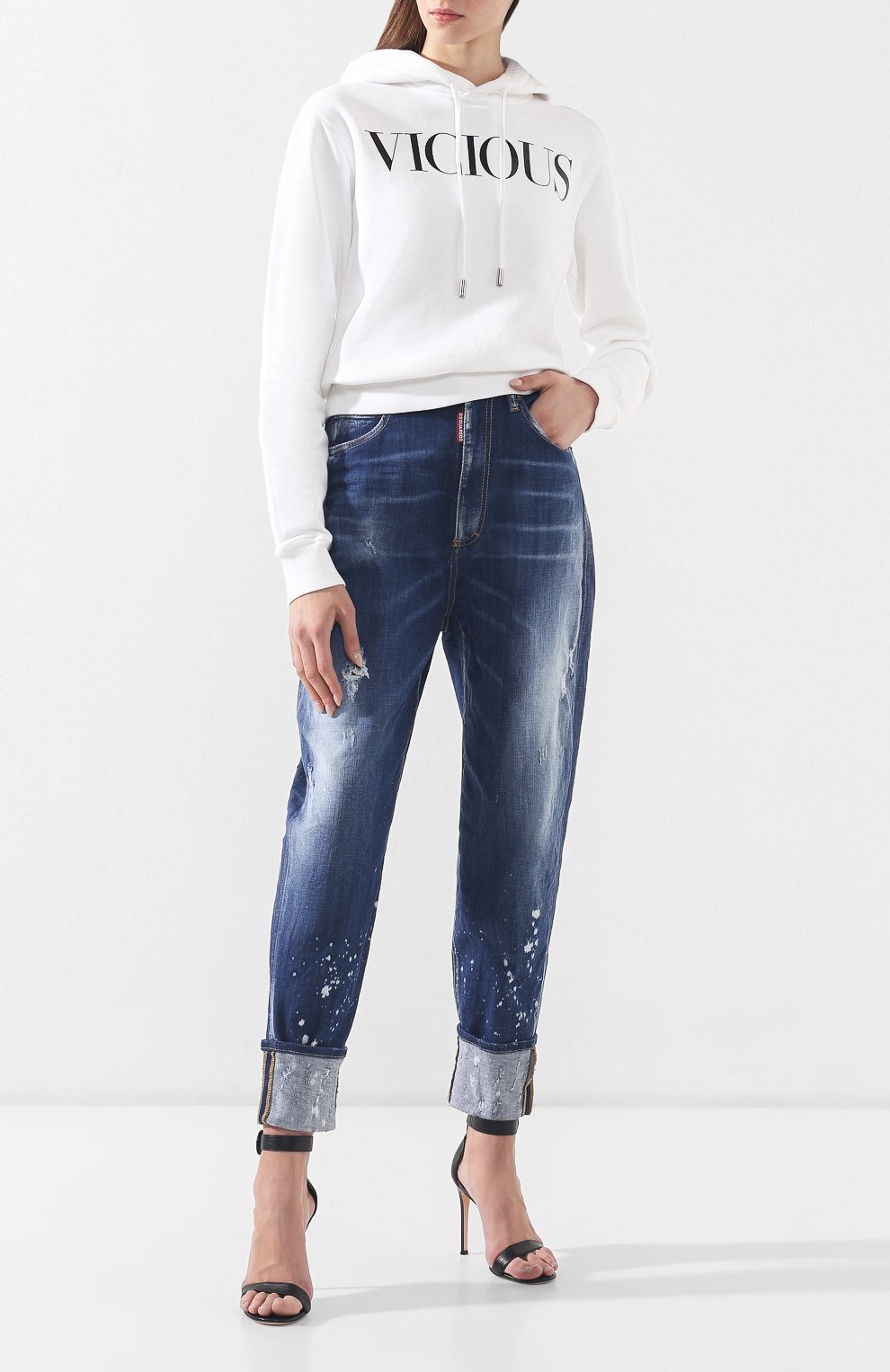 Хлопковое худи DSQUARED2, арт. S75GU0187/S25030, фото 2