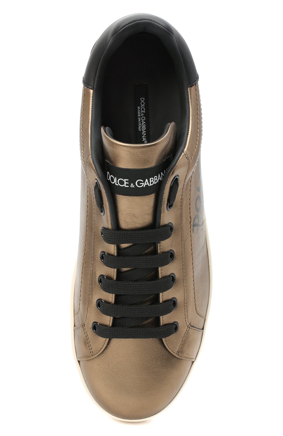 Кожаные кеды portofino DOLCE & GABBANA, арт. CS1772/AW151, фото 5