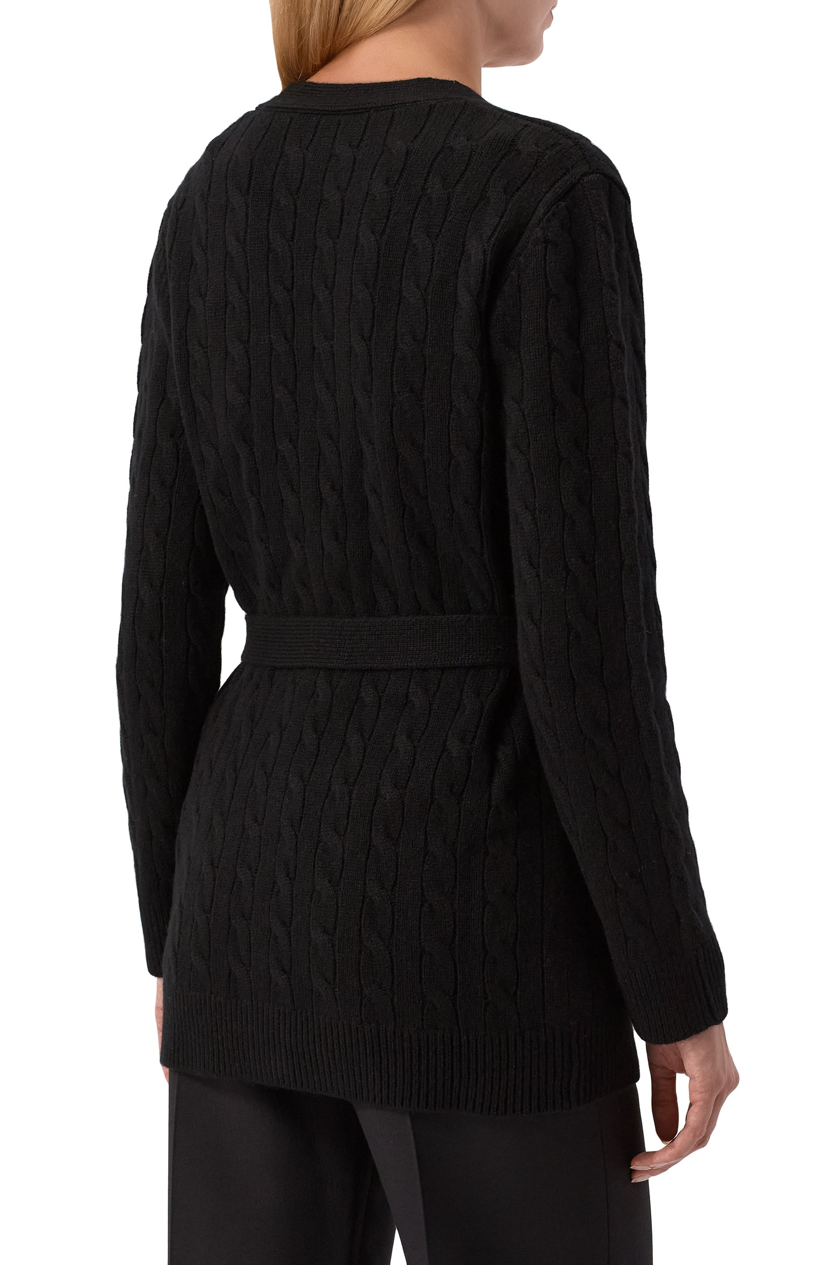Кашемировый кардиган VALENTINO, арт. 9B3KA16D/AB9, фото 4