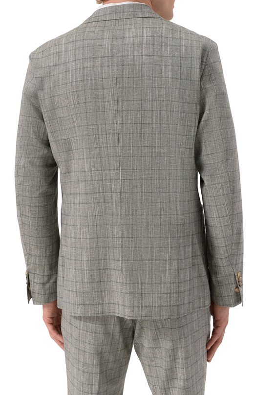 Пиджак из хлопка и шерсти Windsor 13 GI0RN0 10019056/30045435 Зелёный  13 GI0RN0 10019056/30045435 Фото 6