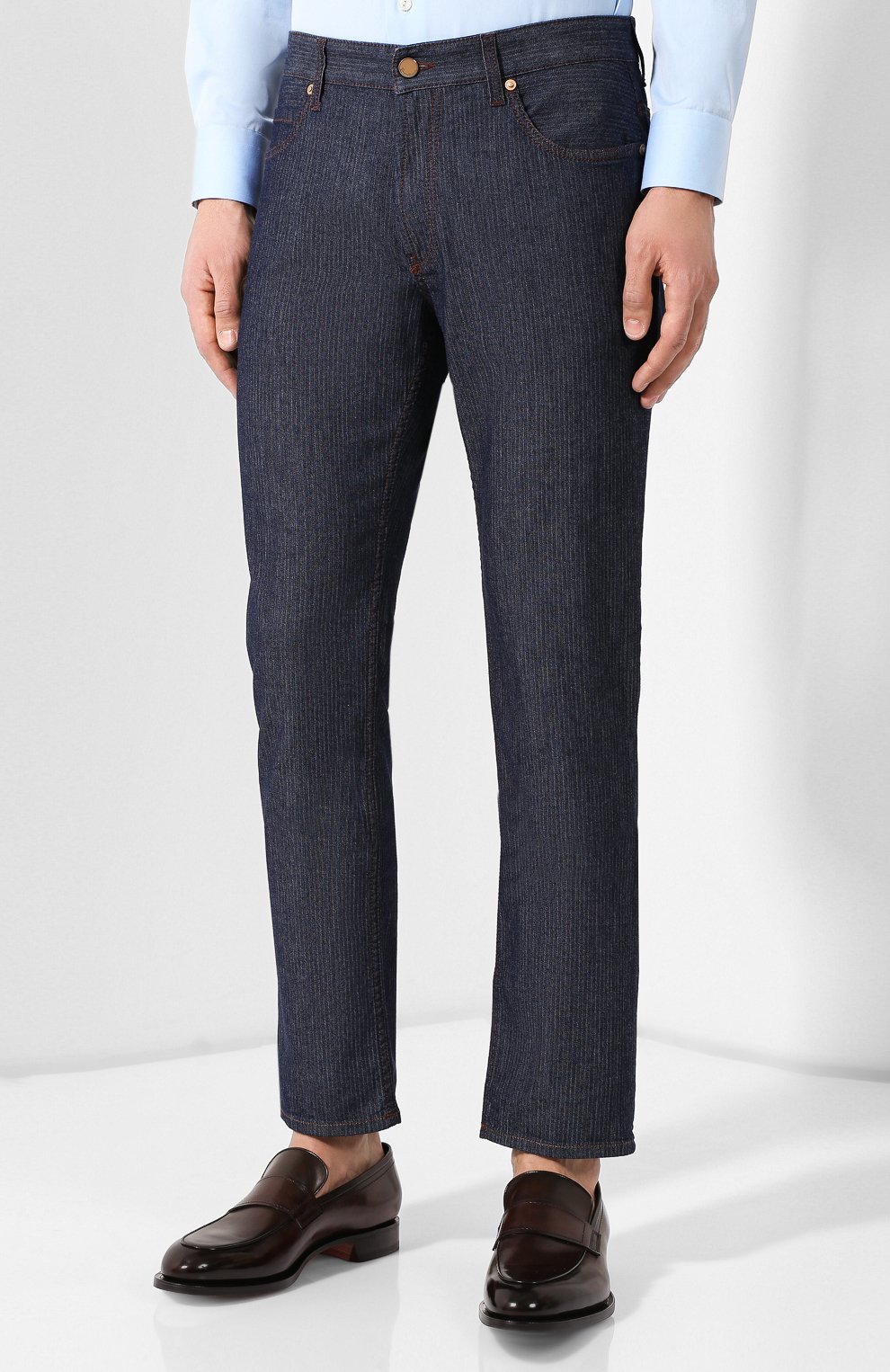 Джинсы прямого кроя GIORGIO ARMANI, арт. 3GSJ15/SD98Z, фото 3