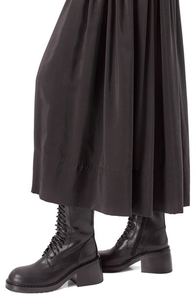 Кожаные ботинки heike ANN DEMEULEMEESTER, арт. B0010066/LT047, фото 2