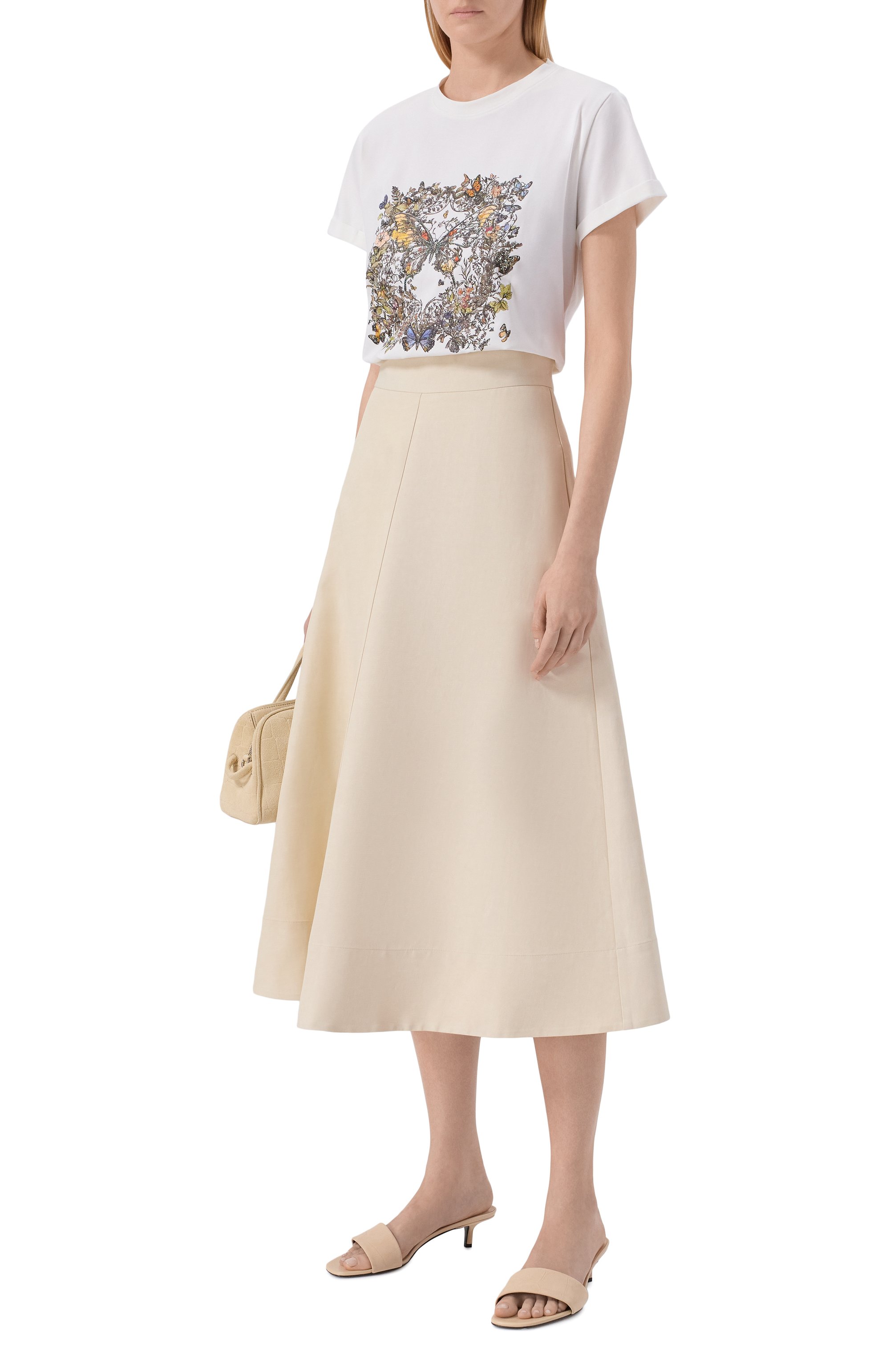 Хлопковая футболка SEVEN LAB белого цвета по цене 14280 руб., арт. CTR1.01.100.257.171, фото 2 Хлопковая футболка SEVEN LAB, арт. CTR1.01.100.257.171, фото 2