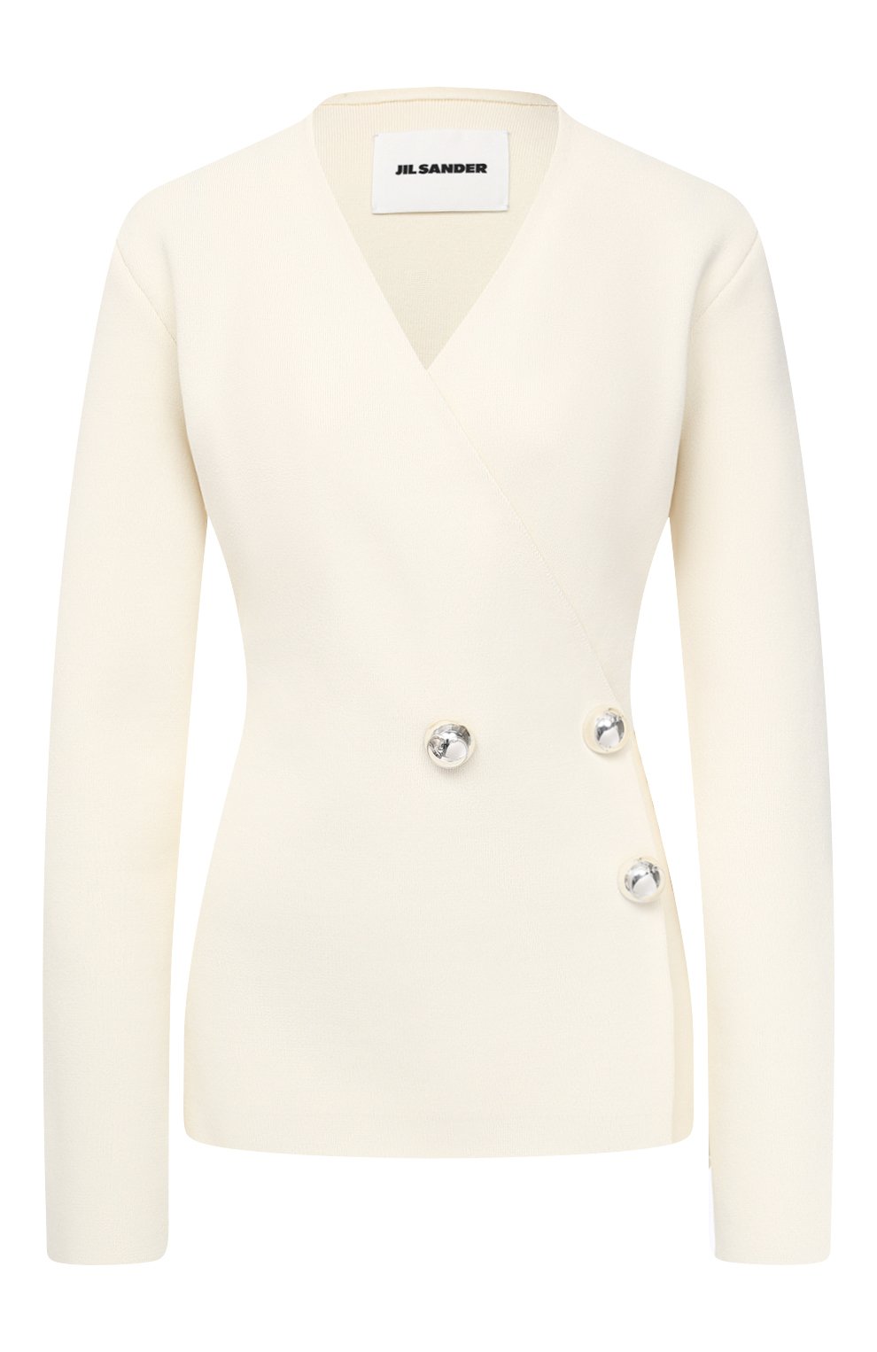 Кардиган из шерсти и вискозы JIL SANDER, арт. JSPR754083-WRY39038, фото 1