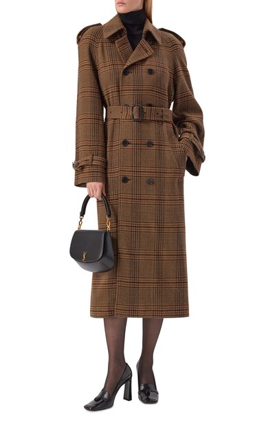 Кожаные туфли chloé 90 SAINT LAURENT черного цвета по цене 141000 руб., арт. 841175/AAEHF, фото 3 Кожаные туфли chloé 90 SAINT LAURENT, арт. 841175/AAEHF, фото 3