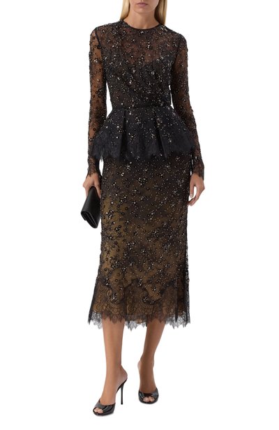 Топ с отделкой пайетками ELIE SAAB, арт. T0415NP26/LAE04, фото 2