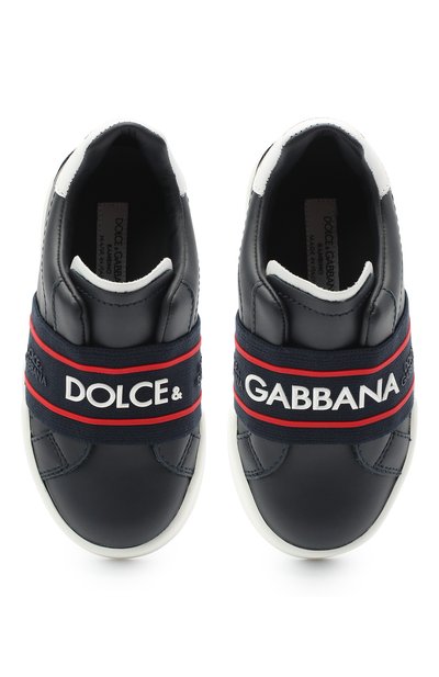 Кожаные кеды DOLCE & GABBANA, арт. DA0793/AF512/24-28, фото 4