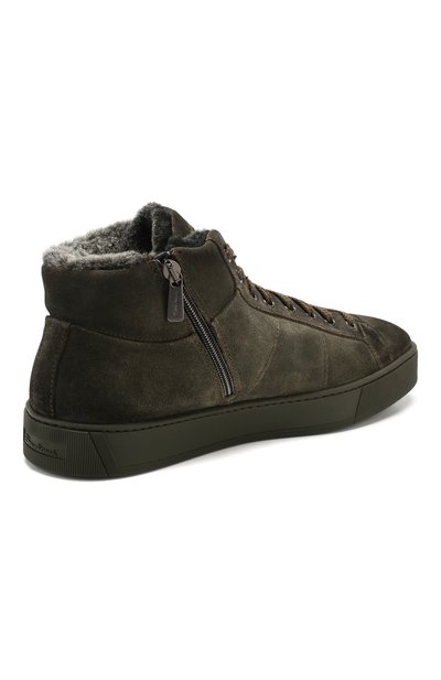 Замшевые кеды SANTONI, арт. MBGL20870MIMPPS0V50, фото 4