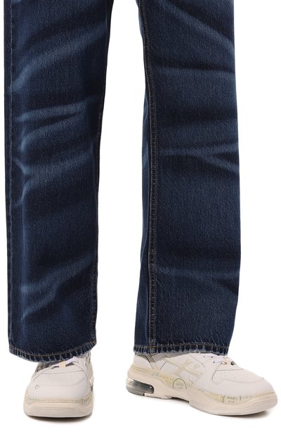 Кожаные кроссовки drake PREMIATA, арт. DRAKE/VAR 299, фото 3