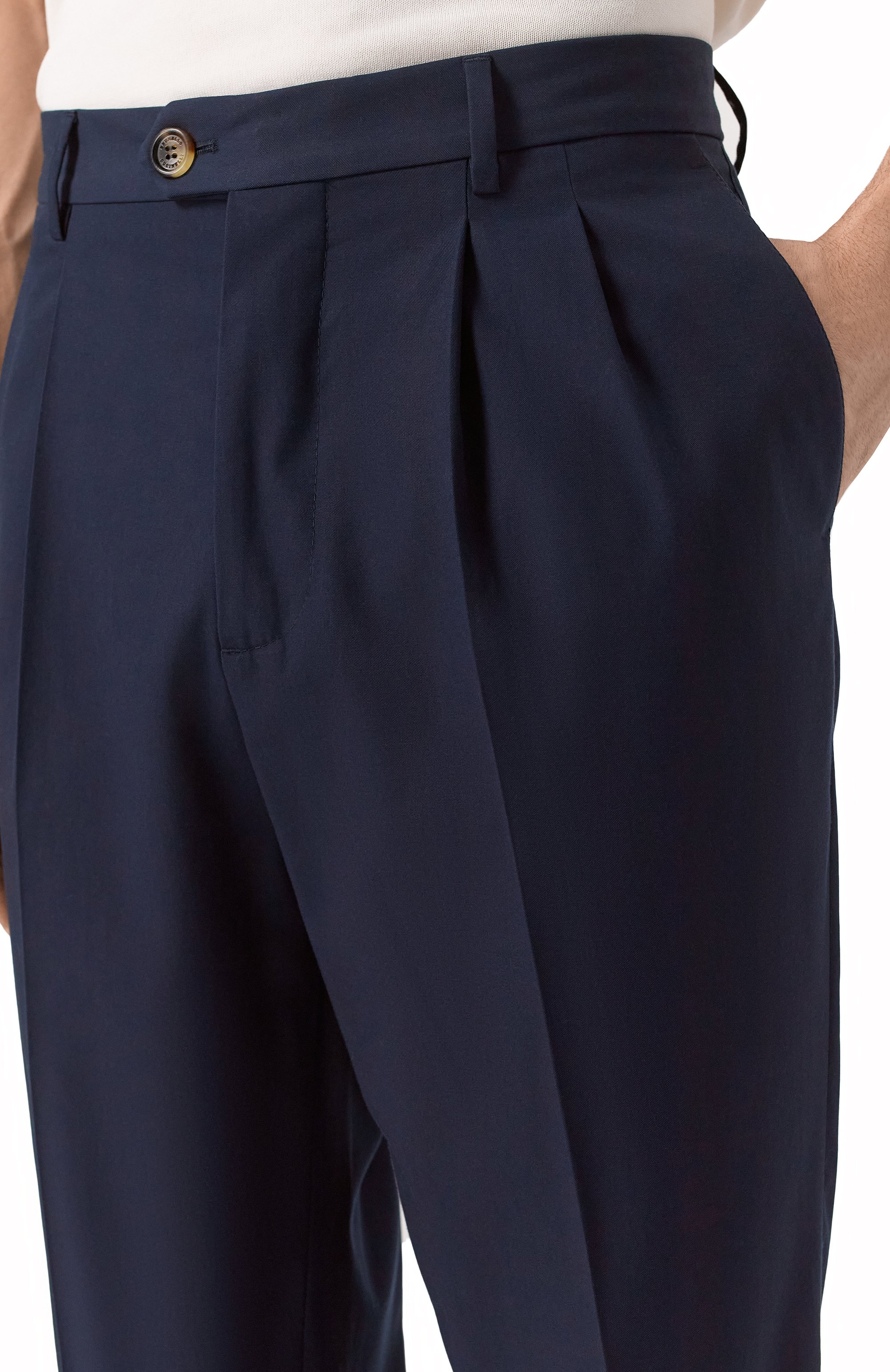 Хлопковые брюки BRUNELLO CUCINELLI, арт. MH252E1950, фото 5