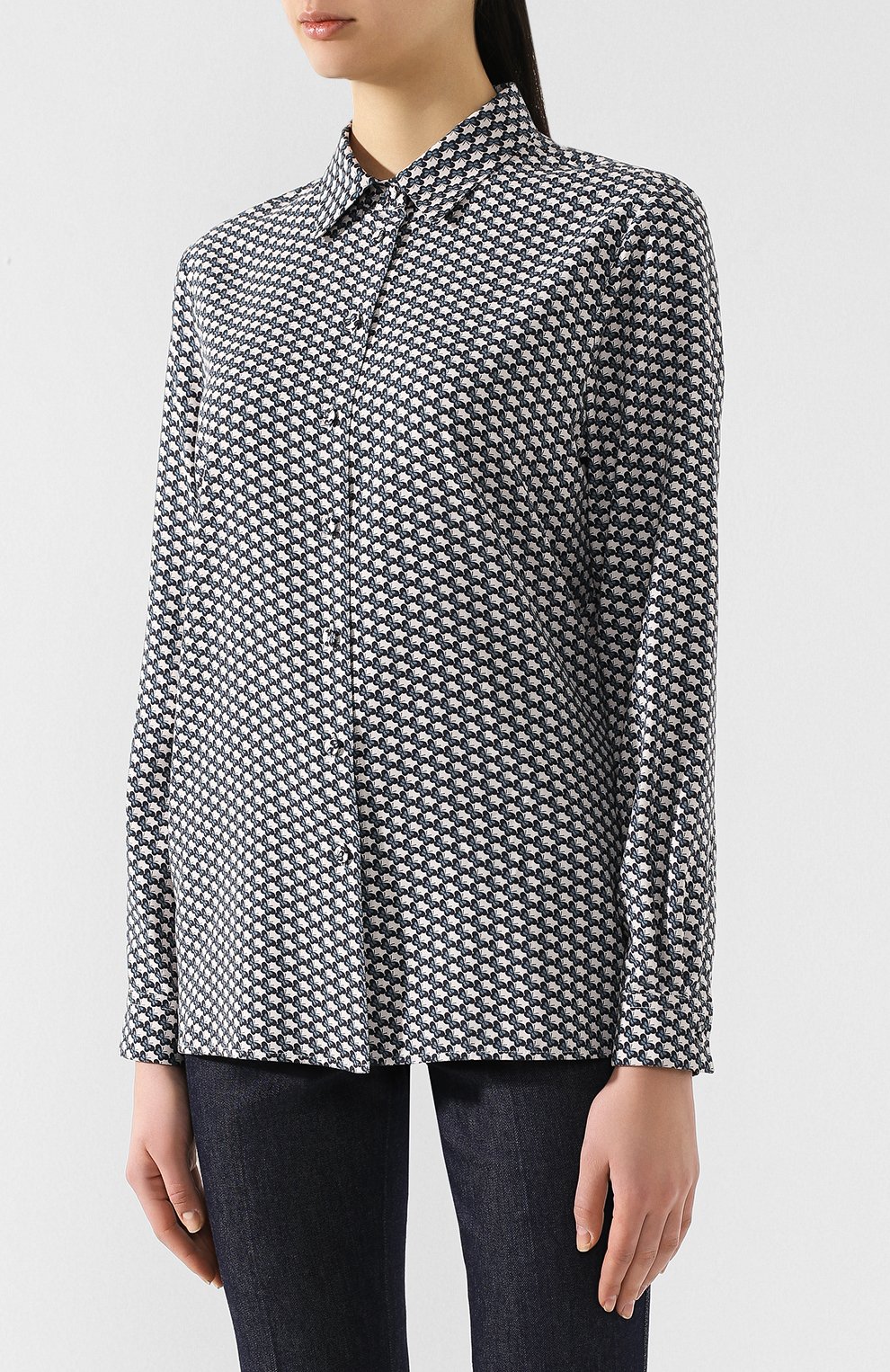 Шелковая рубашка BOTTEGA VENETA, арт. 544951/VEYI0, фото 3