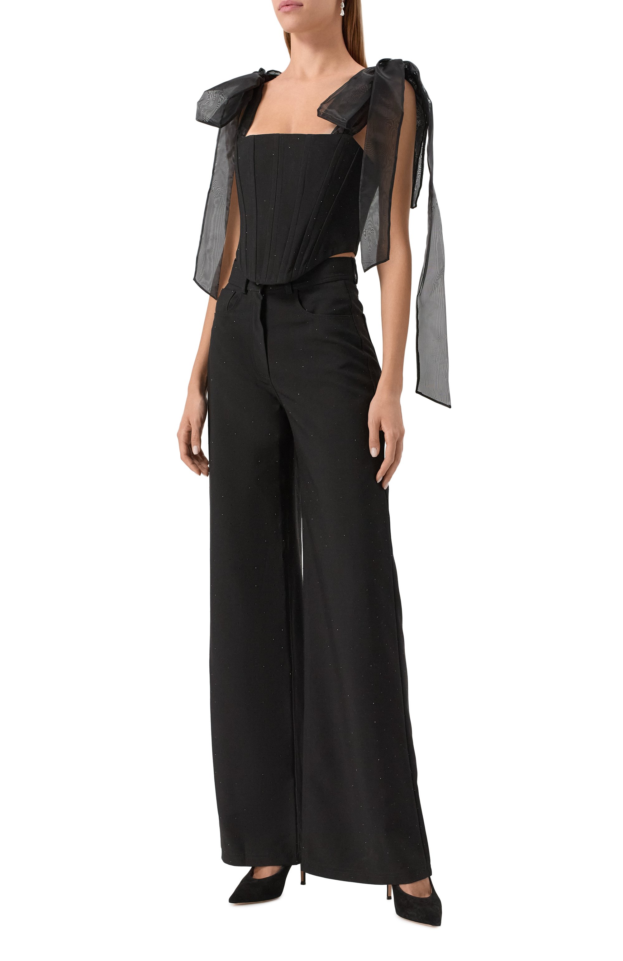 Топ-корсет ALINE черного цвета по цене 21500 руб., арт. AL083601, фото 2 Топ-корсет ALINE, арт. AL083601, фото 2