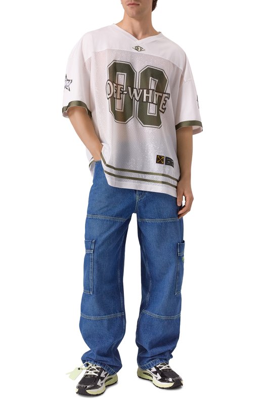 Футболка Off-White 0MAD003S25JER002 Белый  0MAD003S25JER002 Фото 2