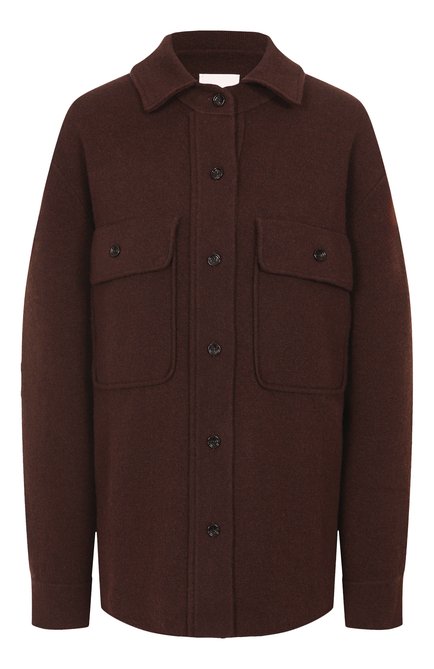 Женская рубашка из шерсти и кашемира ALLUDE, арт. 255/17615