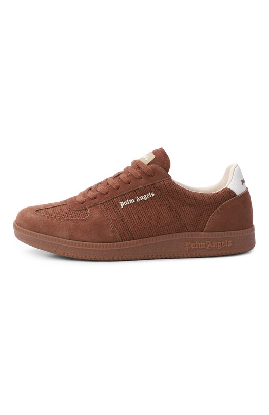 Комбинированные кеды Century Palm Angels PMIA109S26LEA002 Коричневый  PMIA109S26LEA002 Фото 3