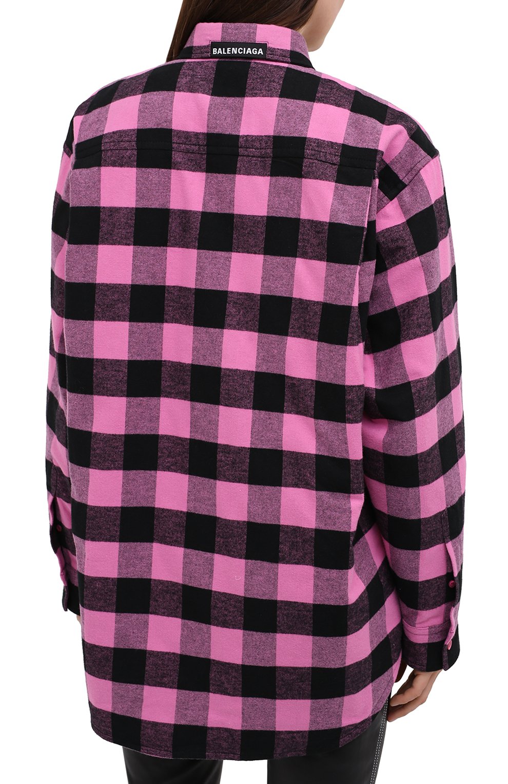 Хлопковая рубашка BALENCIAGA, арт. 626328/TIM26, фото 4