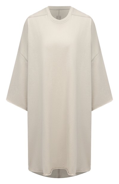 Женская хлопковая футболка RICK OWENS, арт. R002A7252/JA
