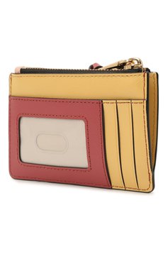Женский кожаный футляр для кредитных карт MARC JACOBS (THE) розового цвета, арт. M0013359 | Фото 2 (Материал: Натуральная кожа; Нос: Не проставлено)