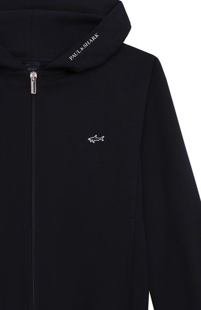 Хлопковая толстовка PAUL & SHARK JUNIOR, арт. WUF004/LDA60/6A-8A, фото 3