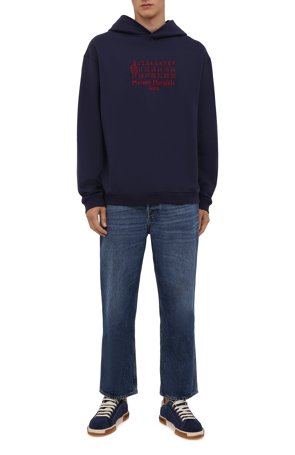 Замшевые кеды portofino light DOLCE & GABBANA, арт. CS1705/AA336, фото 2