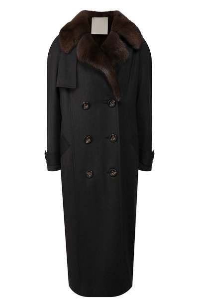 Пальто с меховой подкладкой COLOR TEMPERATURE, арт. 351, фото 1